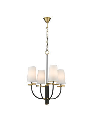 CosmoLight Lampa wisząca BOW P04183BK   Czarny   Mosiądz  - produkt 2