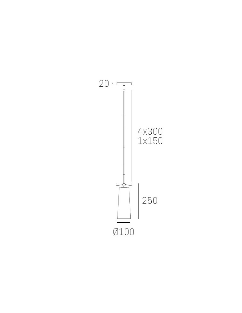 Lampy wiszące - CosmoLight Lampa wisząca BOW P01121BK   Czarny   Mosiądz  - product kolory-swiatla.pl 3