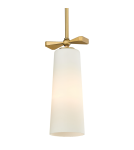 Lampy wiszące w kolorze mosiądz - CosmoLight Lampa wisząca BOW P01138BR   Mosiądz  - produkt 1