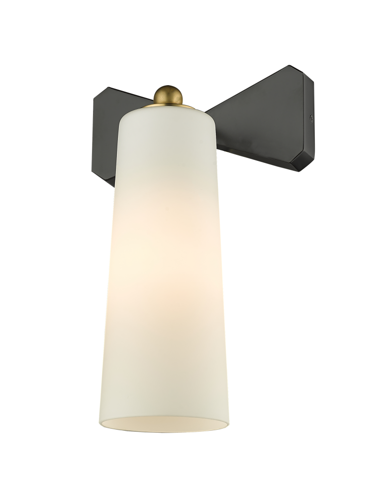 Kinkiety - CosmoLight Kinkiet BOW W01169BK  Czarny   Mosiądz  - product kolory-swiatla.pl 2