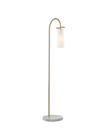 CosmoLight Lampa stojąca BOW F01152BR   Mosiądz