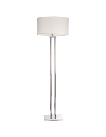 CosmoLight Lampa stojąca ATHENS F01451CH-WH chrom