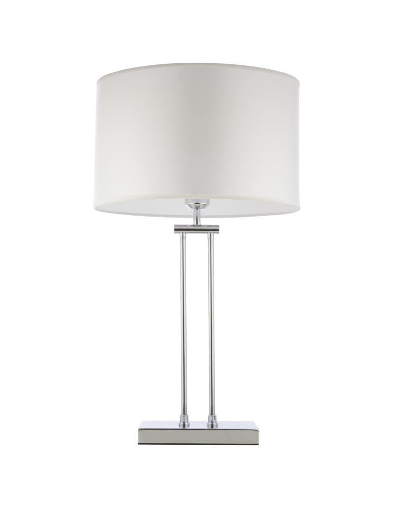 CosmoLight Lampa stołowa ATHENS T01444CH-WH chrom