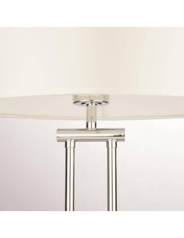 CosmoLight Lampa stołowa ATHENS T01444CH-WH chrom - produkt 2