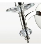 Kinkiety z abażurem - CosmoLight Kinkiet VERONA W01360NI-WH nikiel - product 2