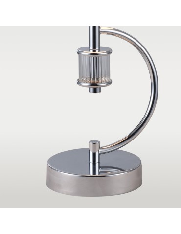 CosmoLight Lampa stołowa LIVERPOOL T01193CH-WH chrom - produkt 2