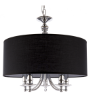 Lampy wiszące w stylu Hampton - CosmoLight Lampa wisząca ABU DHABI P05697CH-BK chrom - produkt 1