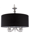 CosmoLight Lampa wisząca ABU DHABI P05697CH-BK chrom