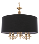 Lampy wiszące w stylu Hampton - CosmoLight Lampa wisząca ABU DHABI P05896AU-BK złoty - product 1