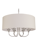 Lampy wiszące w stylu Hampton - CosmoLight Lampa wisząca ABU DHABI P06512CH-WH chrom - product 1