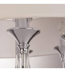 Lampy wiszące w stylu Hampton - CosmoLight Lampa wisząca ABU DHABI P06512CH-WH chrom - product 6