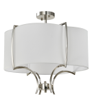 Lampy wiszące w stylu Hampton - CosmoLight Lampa wisząca FARO P04046NI-WH nikiel - product 4