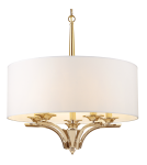 Lampy wiszące w stylu Hampton - CosmoLight Lampa wisząca ATLANTA P05797AU-WH złoty - product 1