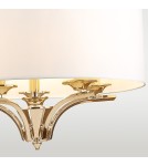 Lampy wiszące w stylu Hampton - CosmoLight Lampa wisząca ATLANTA P05797AU-WH złoty - product 2