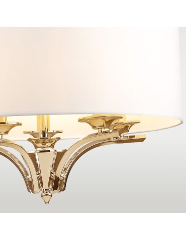 CosmoLight Lampa wisząca ATLANTA P05797AU-WH złoty - produkt 2