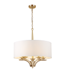 Lampy wiszące w stylu Hampton - CosmoLight Lampa wisząca ATLANTA P05797AU-WH złoty - product 3