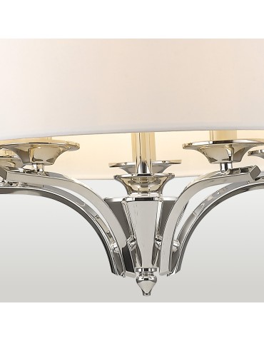 CosmoLight Lampa wisząca ATLANTA P05803NI-WH nikiel - produkt 2