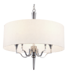 Lampy wiszące w stylu Hampton - CosmoLight Lampa wisząca WASHINGTON P05922NI-WH nikiel - produkt 1