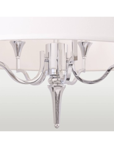CosmoLight Lampa wisząca WASHINGTON P05922NI-WH nikiel - produkt 2