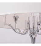 Lampy wiszące w stylu Hampton - CosmoLight Lampa wisząca WASHINGTON P05922NI-WH nikiel - produkt 3