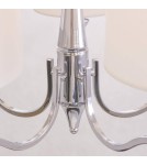 Lampy wiszące w stylu Hampton - CosmoLight Lampa wisząca WASHINGTON P05915NI-WH nikiel - produkt 3