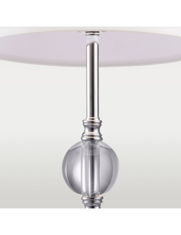 CosmoLight Lampa stołowa MONACO T01230CH-WH chrom - produkt 2