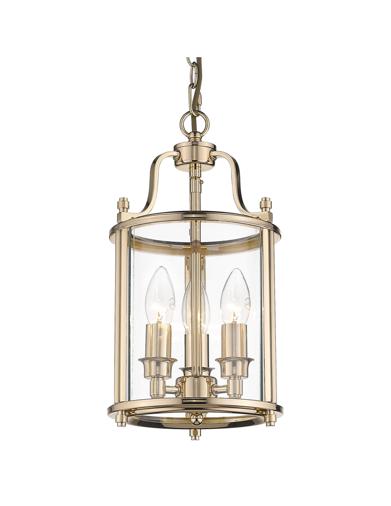 Lampy wiszące w stylu Hampton - CosmoLight Lampa wisząca NEW YORK P03875AU  Złoty  - produkt kolory-swiatla.pl 1