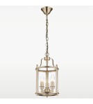 Lampy wiszące w stylu Hampton - CosmoLight Lampa wisząca NEW YORK P03875AU  Złoty  - product 3