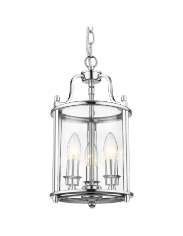 CosmoLight Lampa wisząca NEW YORK P03427CH  Chrom