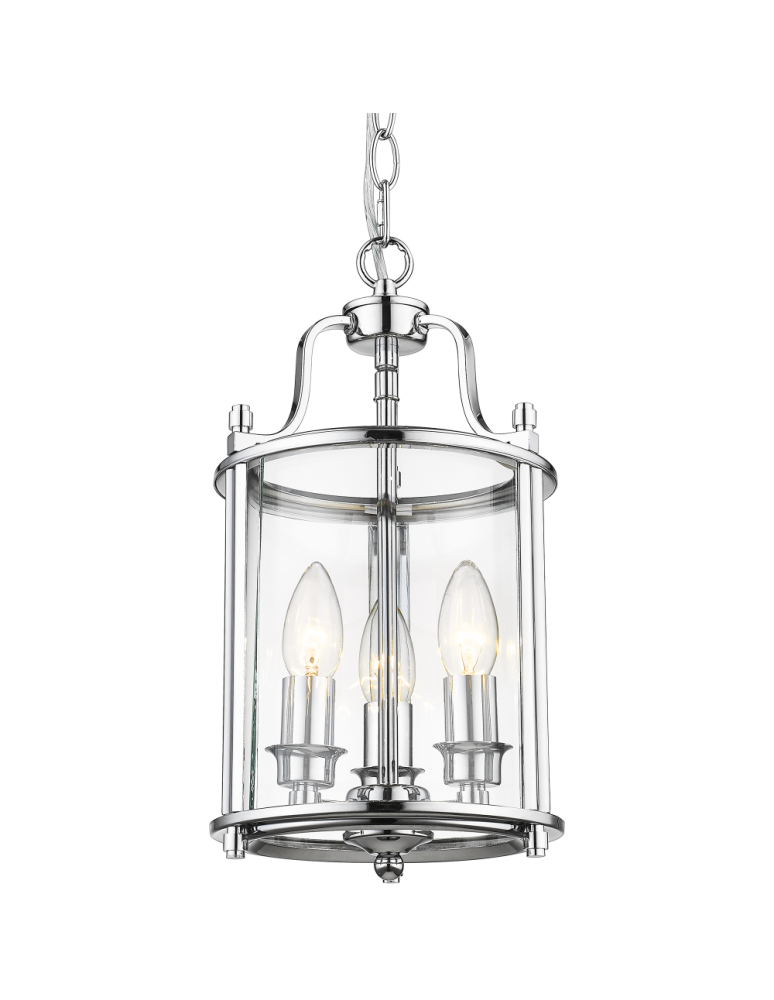 CosmoLight Lampa wisząca NEW YORK P03427CH Chrom