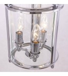 Lampy wiszące w stylu Hampton - CosmoLight Lampa wisząca NEW YORK P03427CH Chrom - produkt 4