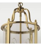 Lampy wiszące w stylu Hampton - CosmoLight Lampa wisząca NEW YORK P04882AU  Złoty  - product 3