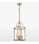 Lampy wiszące w stylu Hampton - CosmoLight Lampa wisząca NEW YORK P04882AU  Złoty  - product 4