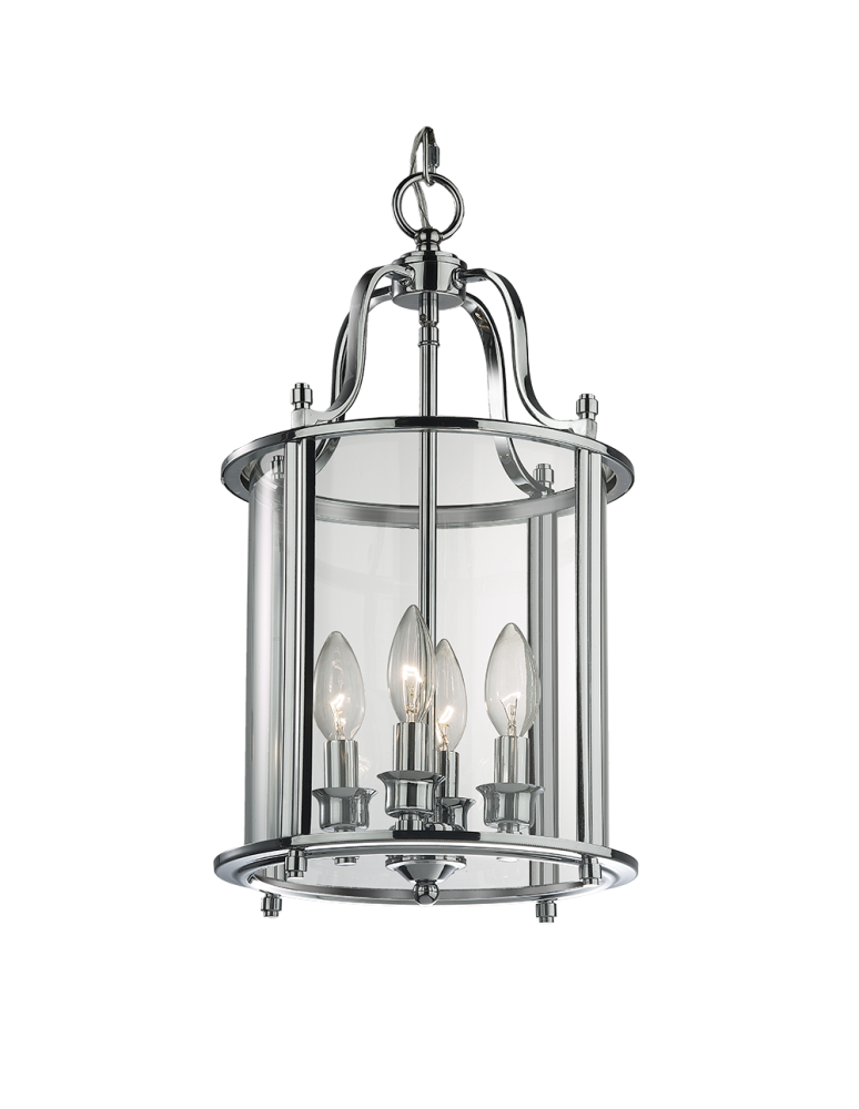 Lampy wiszące w stylu Hampton - CosmoLight Lampa wisząca NEW YORK P04550CH  Chrom  - produkt kolory-swiatla.pl 1