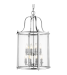 Lampy wiszące w stylu Hampton - CosmoLight Lampa wisząca NEW YORK P08434CH  Chrom  - product 1