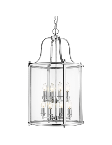 CosmoLight Lampa wisząca NEW YORK P08434CH  Chrom