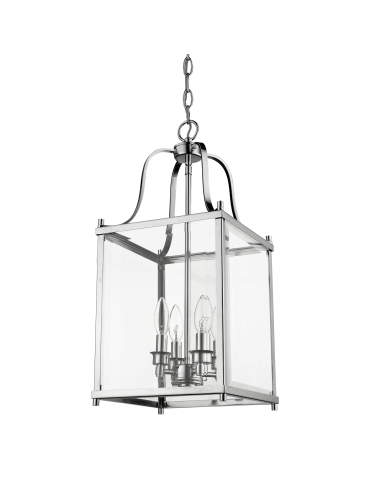 CosmoLight Lampa wisząca NEW YORK P04936CH  Chrom