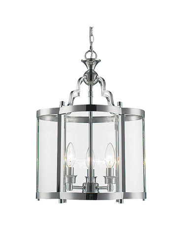 CosmoLight Lampa wisząca NEW YORK P03943CH  Chrom