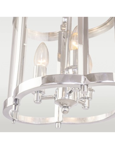 CosmoLight Lampa wisząca NEW YORK P03943CH  Chrom  - produkt 2