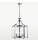 Lampy wiszące w stylu Hampton - CosmoLight Lampa wisząca NEW YORK P03943CH Chrom - produkt 3
