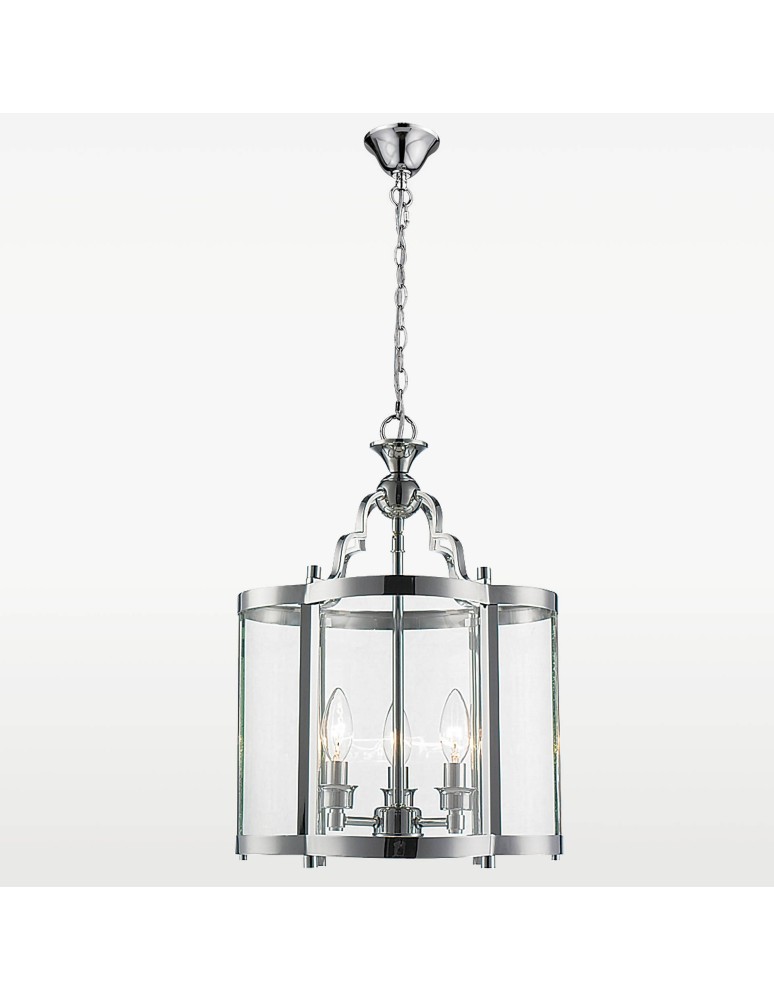 CosmoLight Lampa wisząca NEW YORK P03943CH Chrom