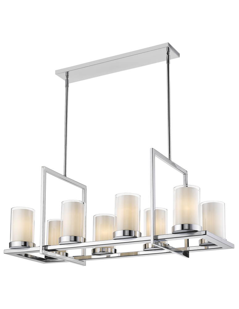 Żyrandole - CosmoLight Lampa wisząca MIAMI P08018CH  Chrom  - produkt kolory-swiatla.pl 1