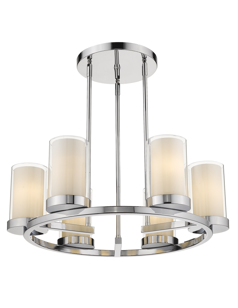 Żyrandole - CosmoLight Lampa wisząca MIAMI P06998CH  Chrom  - produkt kolory-swiatla.pl 1