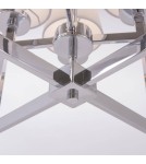 Lampy wiszące w stylu Hampton - CosmoLight Lampa wisząca LONDON P04021CH-WH chrom - produkt 3