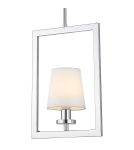 Lampy wiszące w stylu Hampton - CosmoLight Lampa wisząca LONDON P01007CH-WH chrom - product 1