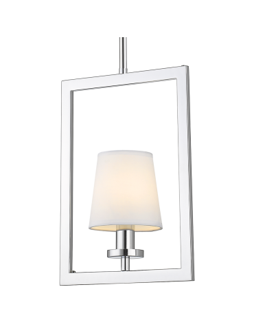 CosmoLight Lampa wisząca LONDON P01007CH-WH chrom