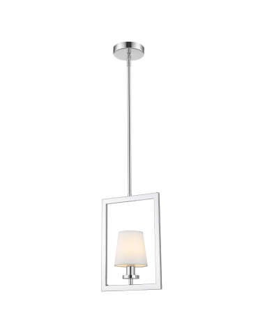 CosmoLight Lampa wisząca LONDON P01007CH-WH chrom - produkt 2