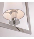 Lampy wiszące w stylu Hampton - CosmoLight Lampa wisząca LONDON P01007CH-WH chrom - product 3