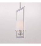 Lampy wiszące w stylu Hampton - CosmoLight Lampa wisząca LONDON P01007CH-WH chrom - product 5