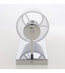 Kinkiety z abażurem - CosmoLight Kinkiet LONDON W01014CH-WH chrom - produkt 3